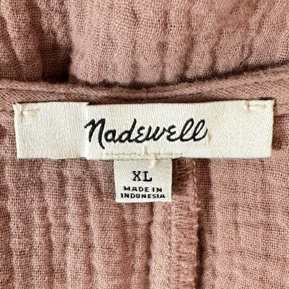 Madewell Dusty Mauve Tiered Mini Dress - Picture 9 of 12